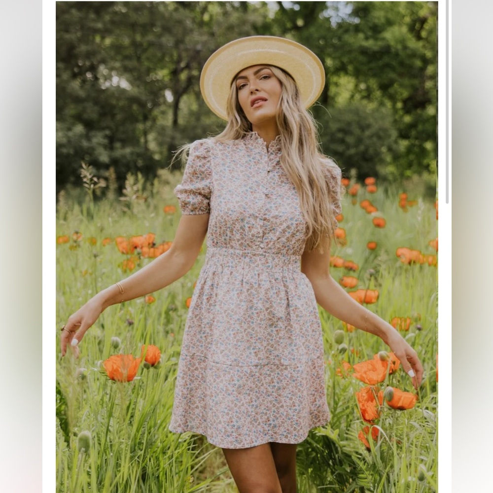 Roolee The Raelynn Floral Dress Size M
